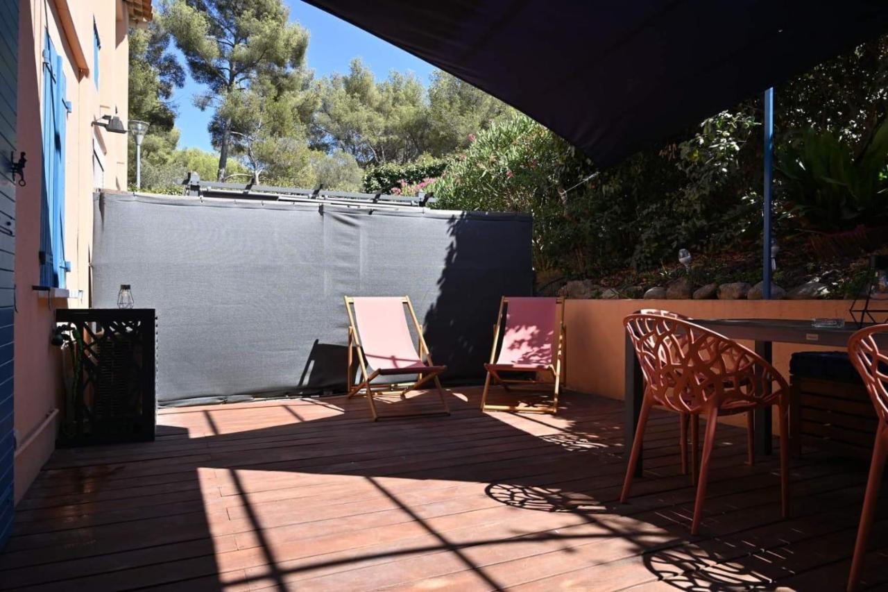 Appartement Cosy & Moderne A 180M De La Plage Санарі-сюр-Мер Екстер'єр фото